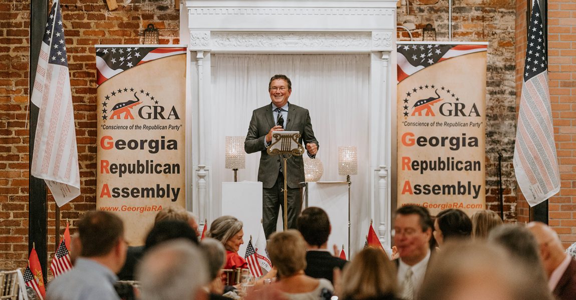 Watch the Keynote Speech from Congressman Thomas Massie (R-KY) at the GRA President’s Dinner
